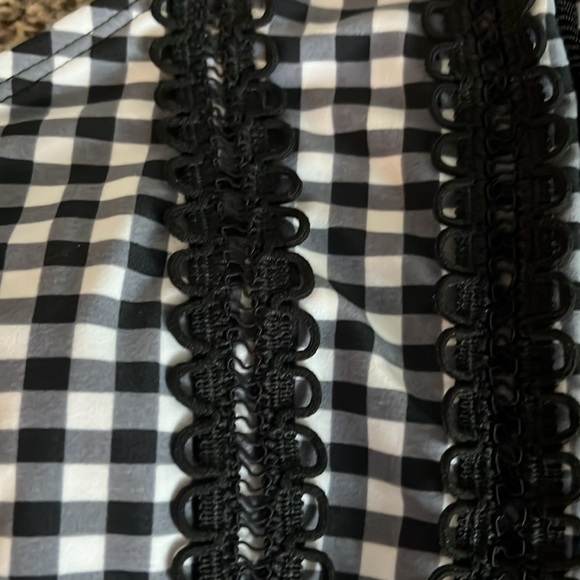 Betsey Johnson Halter bathing suit Top Size M - Picture 2 of 3